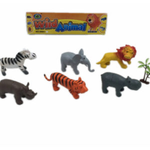 Animal toy with trees wild animals toy animal world