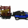 Animal trailer toy car toy tow a animal cartoon toy