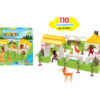 Block toy animal block educational toy