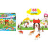 Animal theme block educational toy block toy