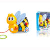 pull-push bee toy B/O animal toy cartoon bee with music