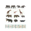 PVC animal set 13pcs animal toy animal world