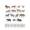 PVC animal set 13pcs animal toy animal world