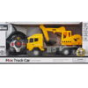 R/C excavator toy 4 channel truck with light vehicle toy