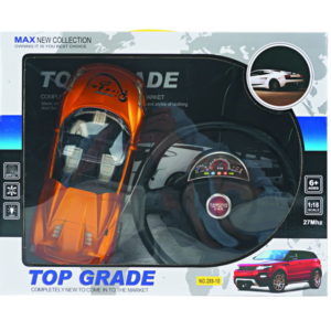 R/C car 4 channel steering wheel car high quality toy