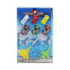 Free wheel plane plastic toy car mini toy