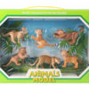 Wild animal toy figure toy set 3pcs animal toy