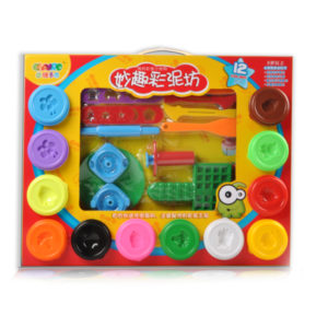 clay toy with tool 12 color dough educational toy
