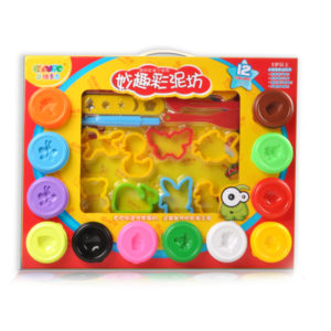 clay toy with tool 12 color dough educational toy