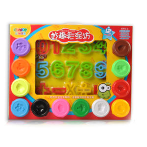 color dough with tool clay toy educational toy