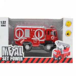 toy fire engine pull back toy metal vehicle