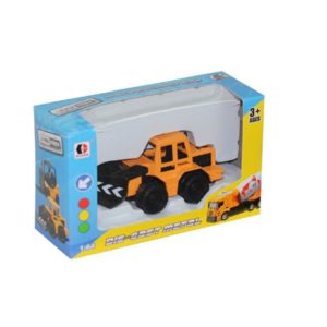 engineering truck toy metal vehicle free wheel toy