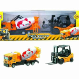 construction car set metal vehicle free wheel toy