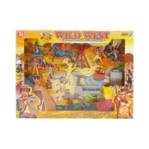 West cowboy toy wild cowboy play set figure toy set