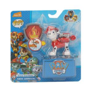 Paw patrol toys cartoon dog toy 3.5" paw patrol with shield