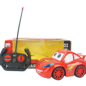 R/C cartoon car 4 channel cars toy car with light