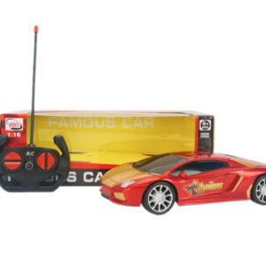 R/C car 4 channel iron man car toy car with light