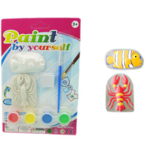 Sea animal toy painting toys DIY toy