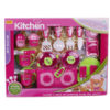 Tableware set toy kitchen toy cooker toy