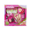 Cooking toy set kitchen toy pretending play toy
