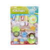 Cooking utensil toys kitchen toy dinner toy set