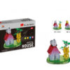 DIY Crystal toy house model puzzle intelligent toy