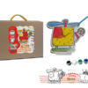 Drawing toy painting clock educational toy