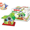 DIY Watercolor toy wooden bird house toy educational toy