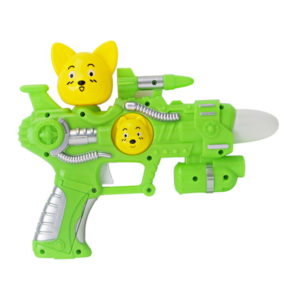 cute gun toy plastic toy cartoon toy