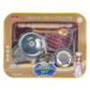 steel kitchen toy pretending play toy table ware set toy