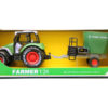 Metal car toy pull back farmer car vehicle toy