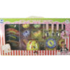 Colorful tea set children toy house play toy