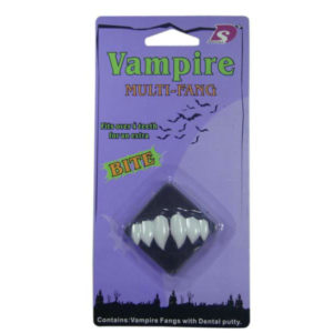 Terrifying teeth joke toy halloween toy