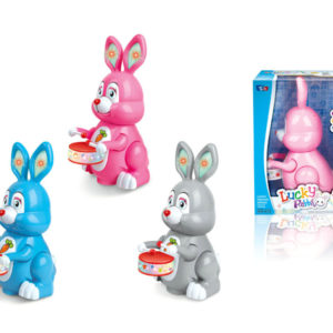 B/O universal toy cartoon rabbit funny toy