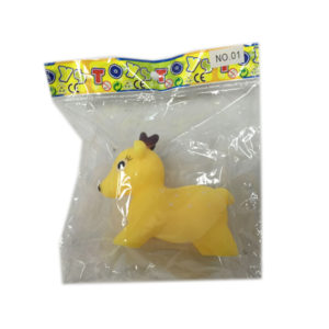 vinyl sika deer animal toy bath toy