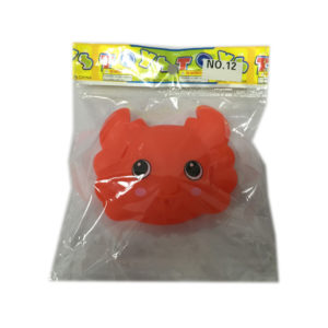 vinyl crab toy bathing toy animal toy