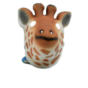 giraffe mask cute animal toy EVA toy