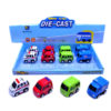police car toy pull back toy metal toy