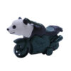 panda motorcycle giant panda toy friction motorbike