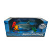 blue shark playset friction sea animal aqua toy with wheel