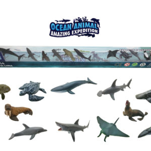 Ocean animals mini animal model Sea animal set